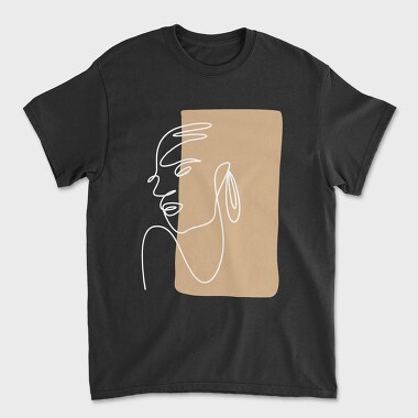 Abstract Shape 7, Unisex Men's T-Shirt
