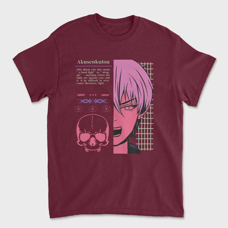 Anime Japanese 3, Unisex Men's T-Shirt