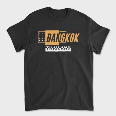 Bangkok, Унисекс Мъжка Тениска