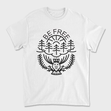 Be Free, Unisex Men's T-Shirt