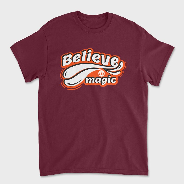 Believe in Magic, Унисекс Мъжка Тениска