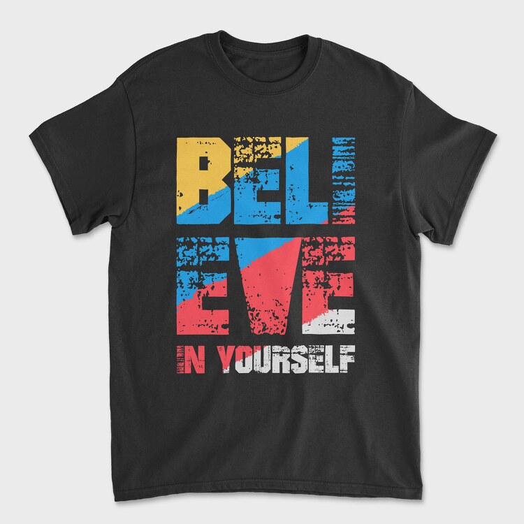 Believe in Yourself, Unisex Men's T-Shirt