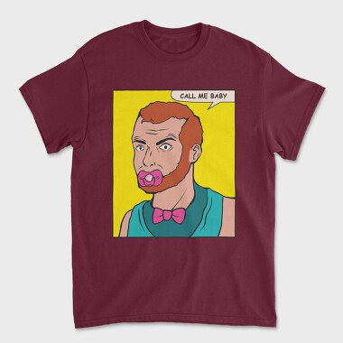 Call Me Baby, Unisex Men's T-Shirt
