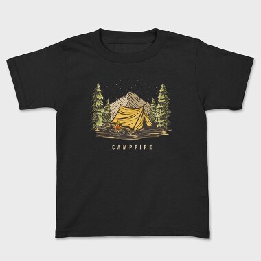 Campfire 3, Kids' T-Shirt