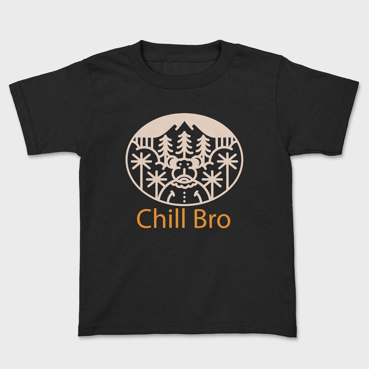 Chill Bro, Kids' T-Shirt