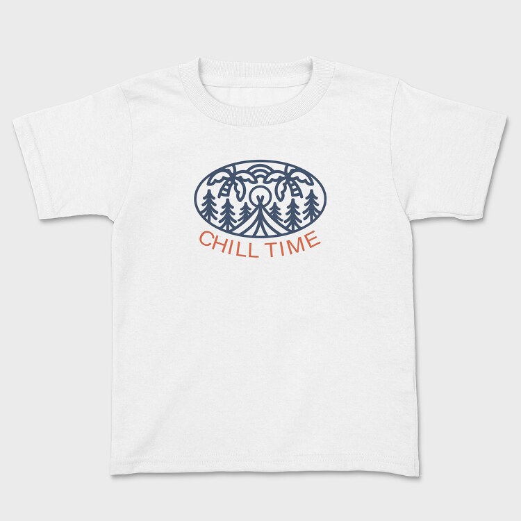 Chill Time, Kids' T-Shirt
