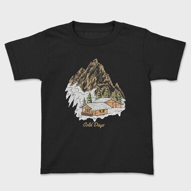 Cold Days, Kids' T-Shirt