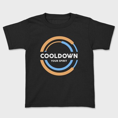 Cooldown Your Spirit, Kids' T-Shirt