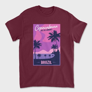 Copacabana, Unisex Men's T-Shirt