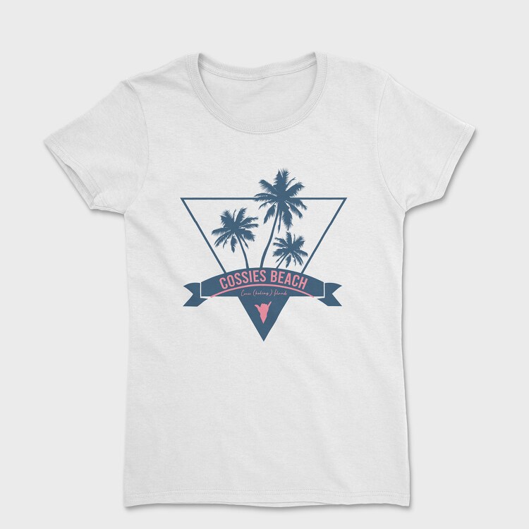 Cossies Beach, Women's T-Shirt