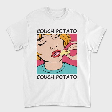 Couch Potato, Унисекс Мъжка Тениска