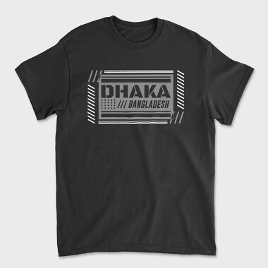 Dhaka, Unisex Men's T-Shirt