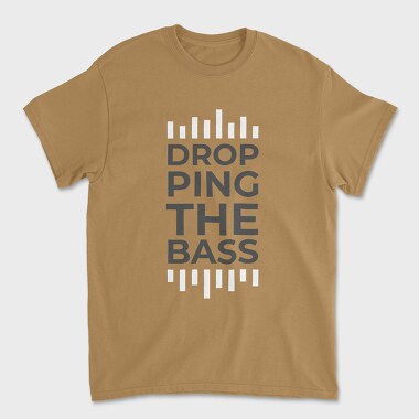 Dropping the Bass, Unisex Men's T-Shirt