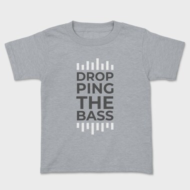 Dropping the Bass, Kids' T-Shirt