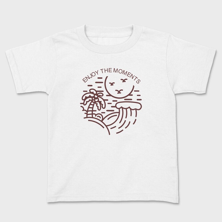 Enjoy the Moments, Kids' T-Shirt