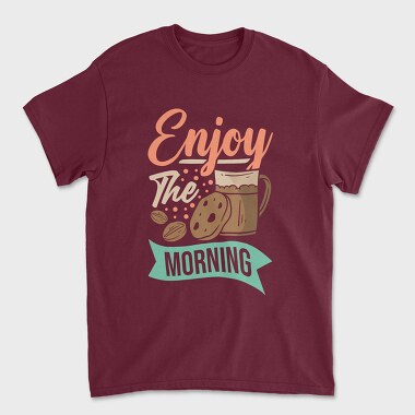 Enjoy the Morning, Unisex Men's T-Shirt
