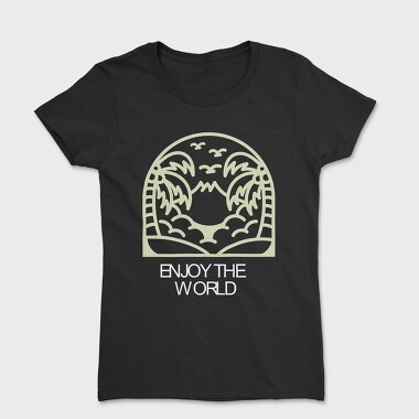 Enjoy the World, Women's T-Shirt