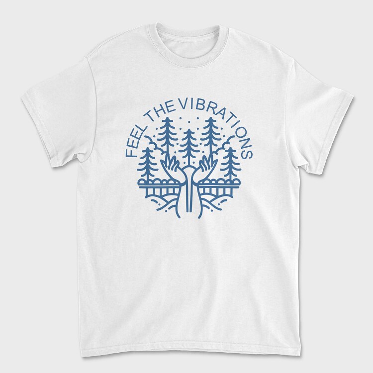 Feel the Vibrations, Unisex Men's T-Shirt