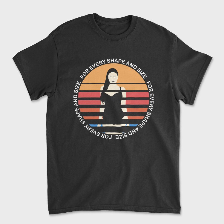 For Every Shape and Size, Unisex Men's T-Shirt