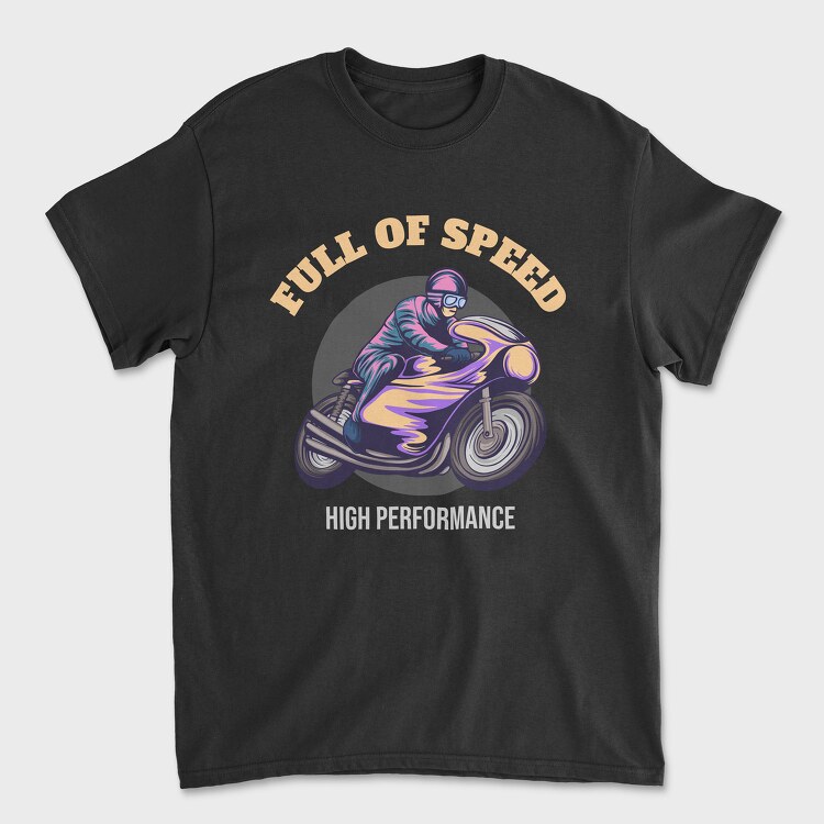 Full of Speed, Unisex Men's T-Shirt