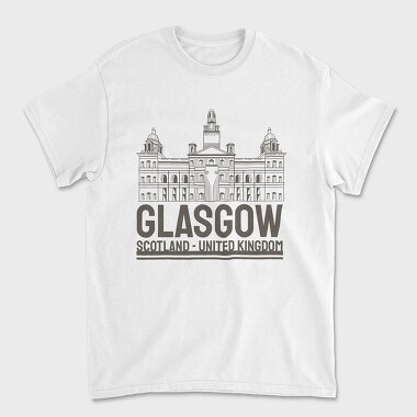 Glasgow, Unisex Men's T-Shirt