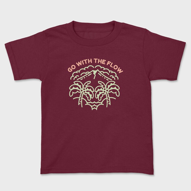 Go With the Flow, Kids' T-Shirt