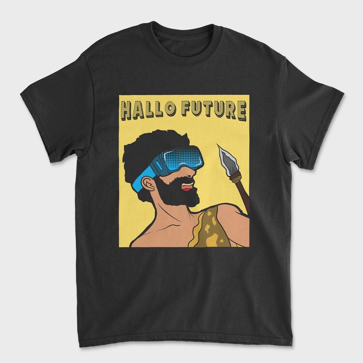 Hallo Future, Унисекс Мъжка Тениска