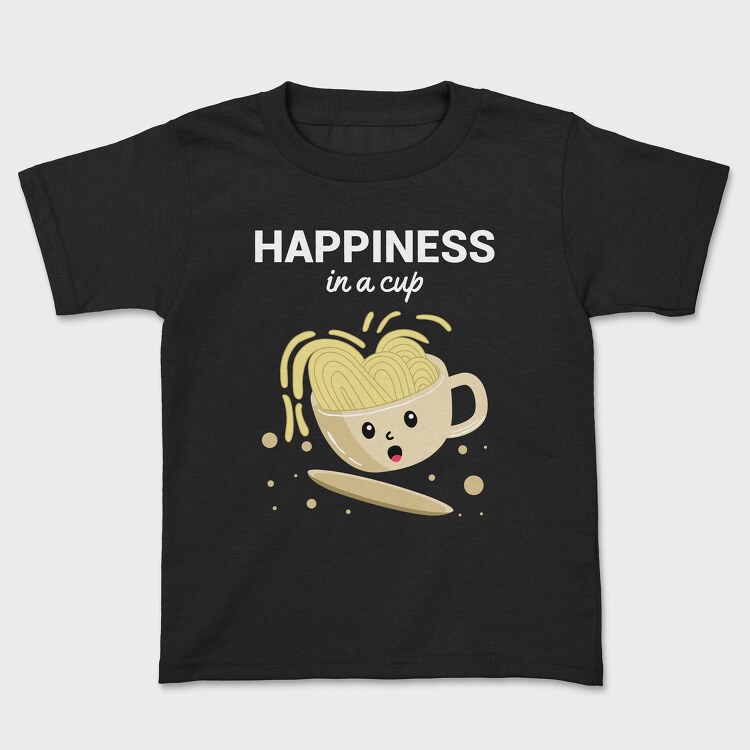 Happiness in a Cup, Kids' T-Shirt