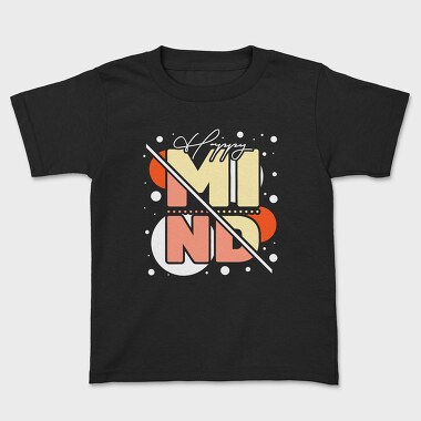 Happy Mind, Kids' T-Shirt