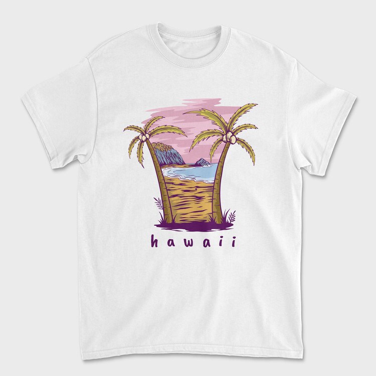 Hawaii, Unisex Men's T-Shirt