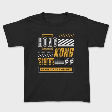 Hong Kong, Kids' T-Shirt