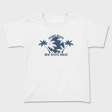 Hyams Beach, Kids' T-Shirt