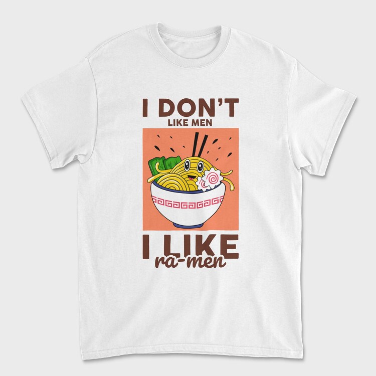 I Like Ramen, Унисекс Мъжка Тениска