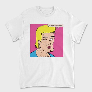 I Look Handsome, Unisex Men's T-Shirt