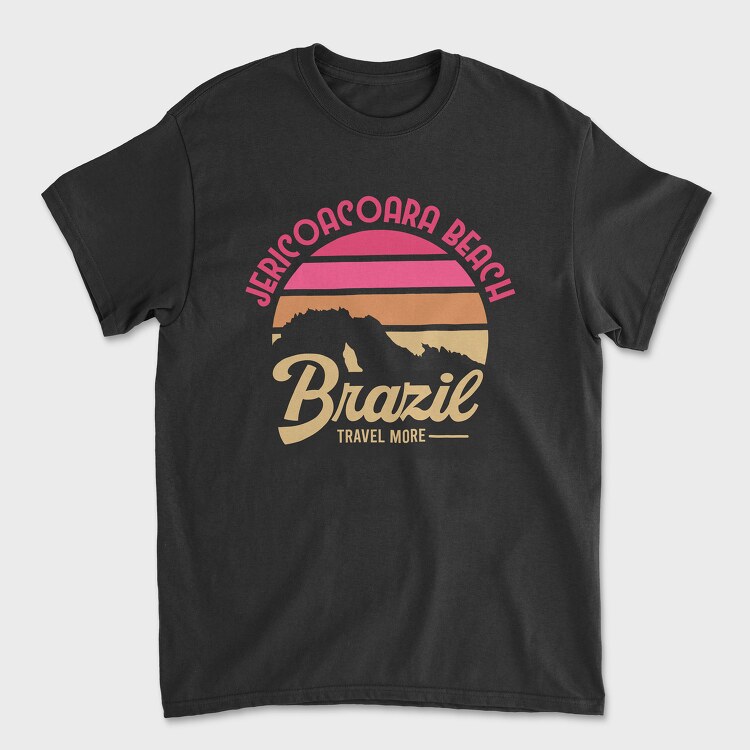 Jericoacoara Beach, Unisex Men's T-Shirt
