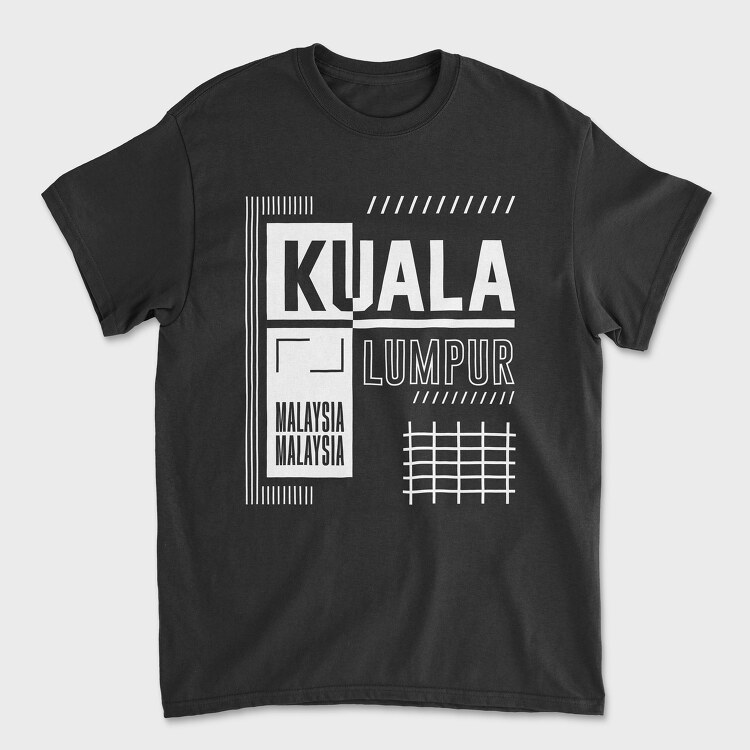 Kuala Lumpur, Unisex Men's T-Shirt