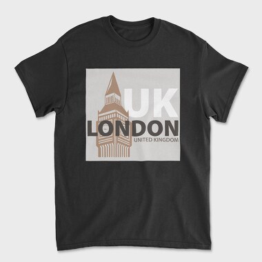 London 2, Unisex Men's T-Shirt