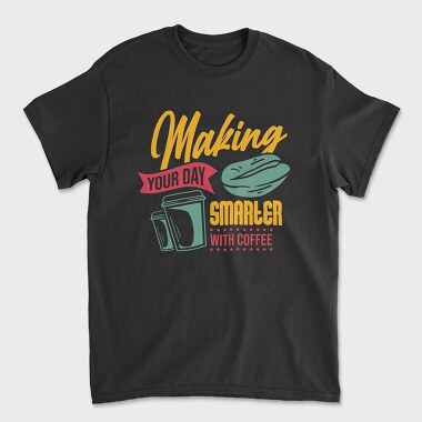 Making Your Day Smarter, Unisex Men's T-Shirt