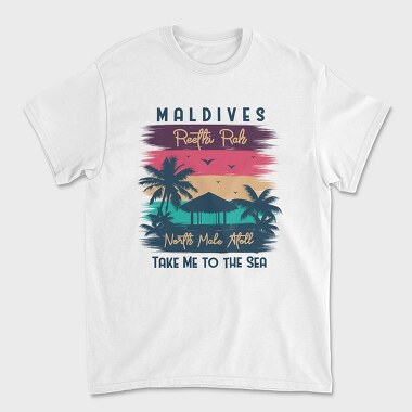 Maldives Reethi Rah, Унисекс Мъжка Тениска