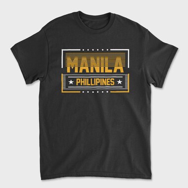 Manila, Unisex Men's T-Shirt