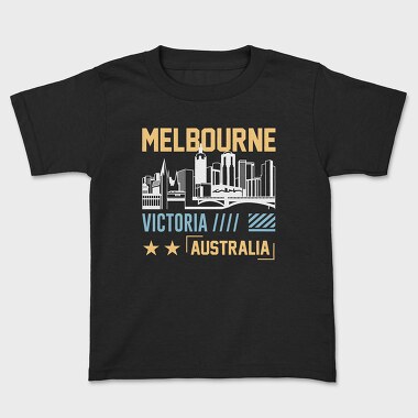 Melbourne, Kids' T-Shirt