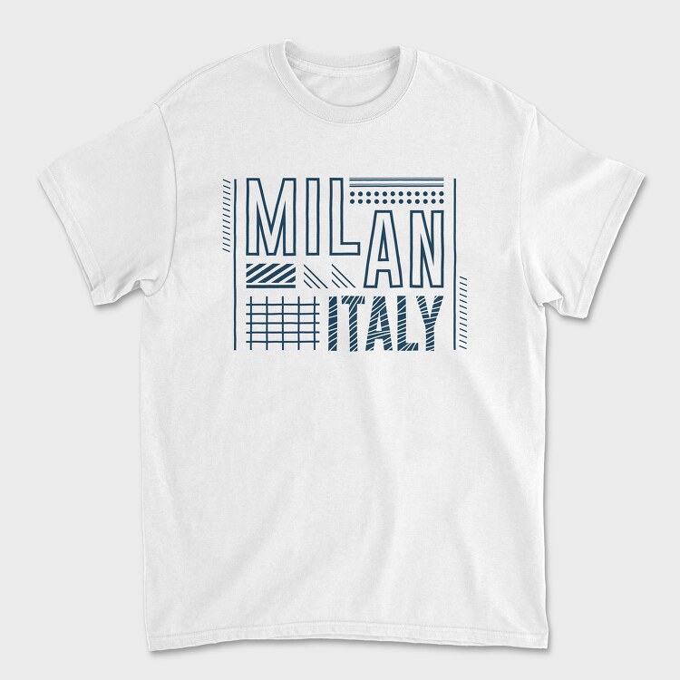 Milan, Унисекс Мъжка Тениска
