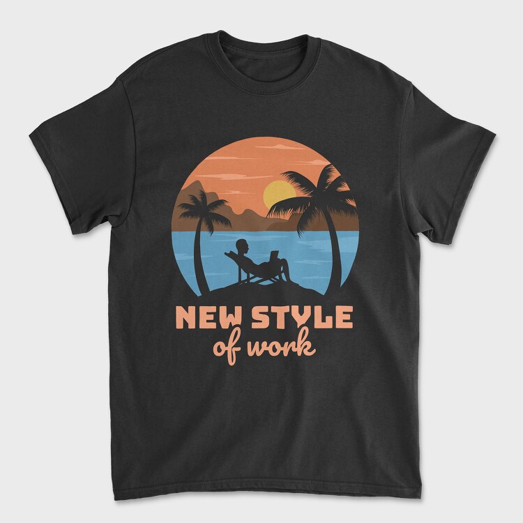 New Style of Work, Unisex Men's T-Shirt