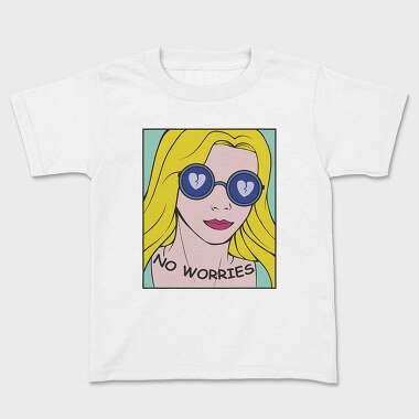 No Worries, Kids' T-Shirt