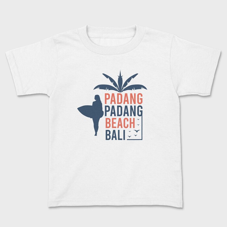 Padang Padang Beach, Kids' T-Shirt