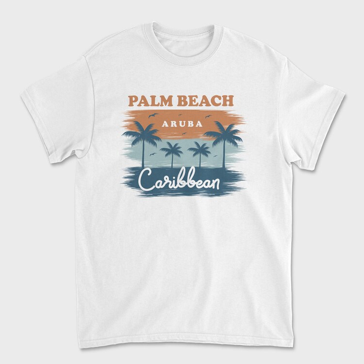 Palm Beach, Unisex Men's T-Shirt