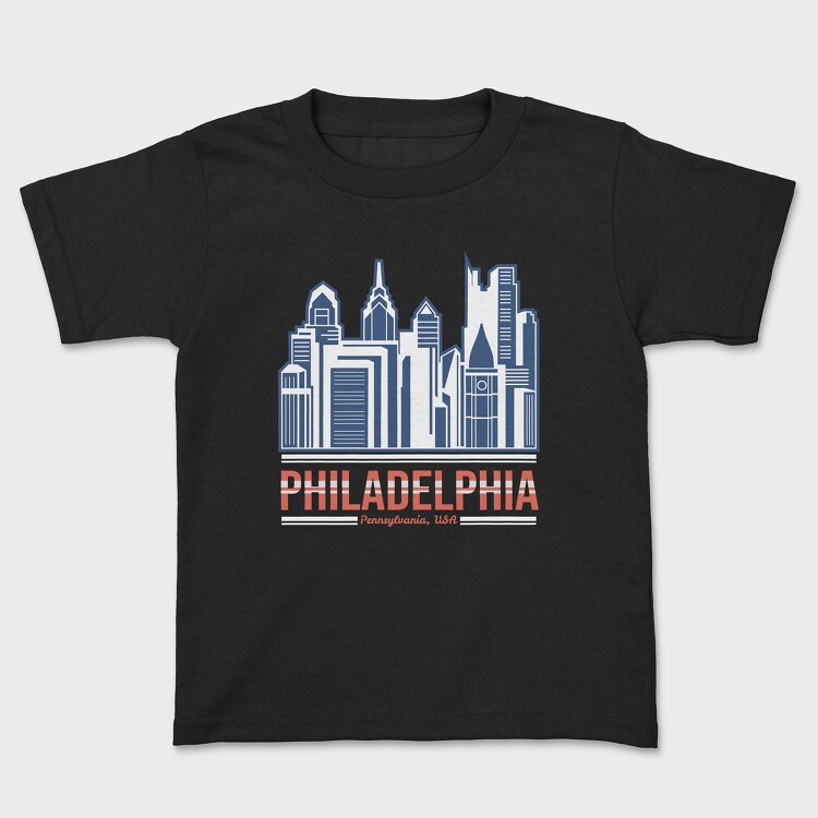 Philadelphia, Kids' T-Shirt