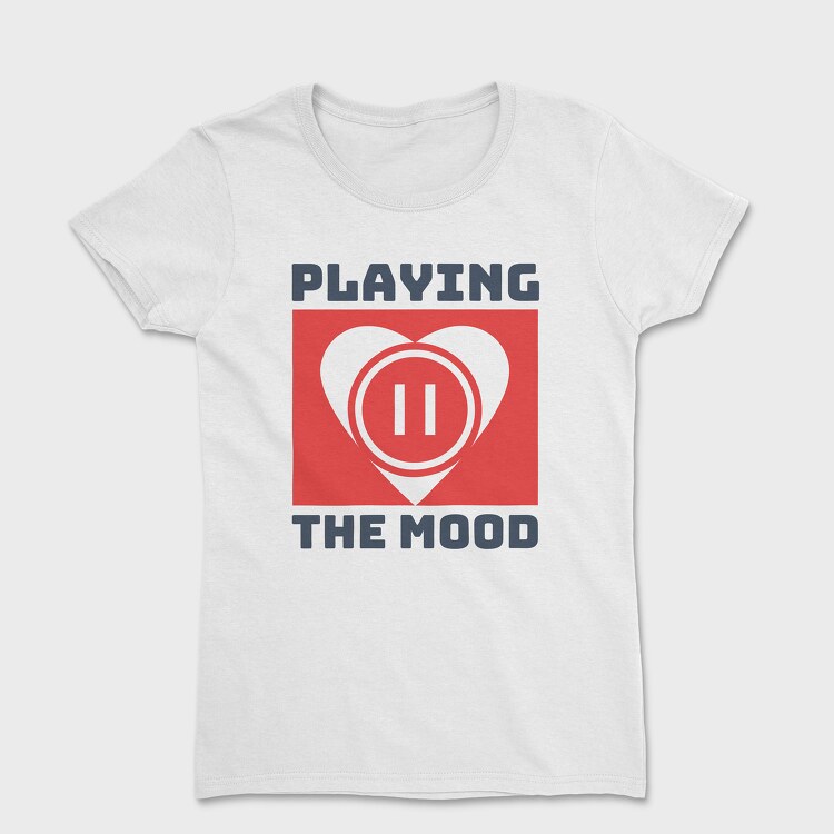 Playing the Mood, Women's T-Shirt