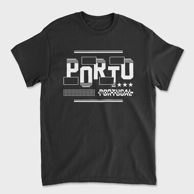 Porto, Unisex Men's T-Shirt