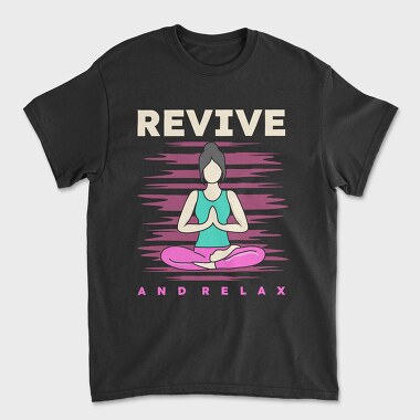 Revive and Relax, Unisex Men's T-Shirt